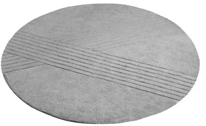 Woud Kyoto Rundteppich 250 Grau