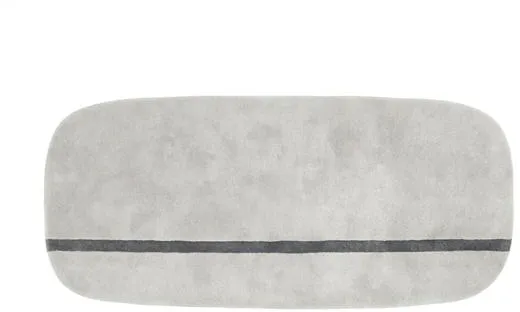 Normann Copenhagen Oona Teppich 90 x 200 cm Grau