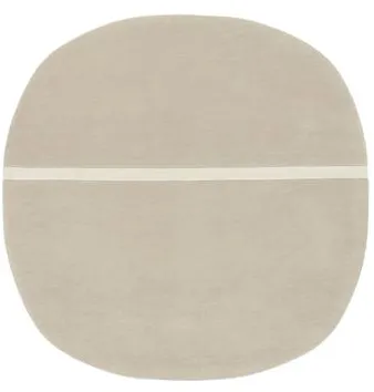 Normann Copenhagen Oona Teppich 140 x 140 cm Sand