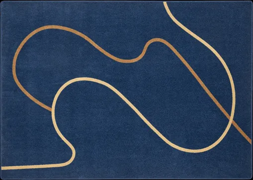 Andersen Furniture Flow Teppich 165 cm Blau