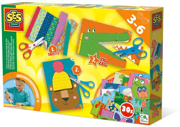 Lerne, mit der Schere umzugehen