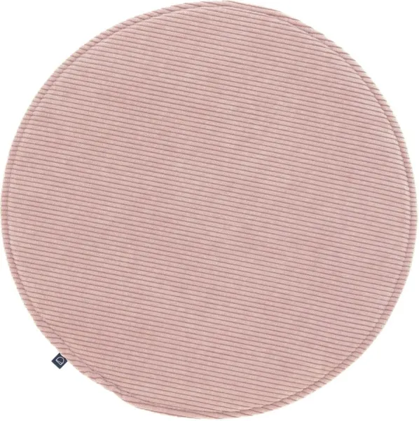 Sora, Sitzkissen für Esszimmerstuhl, rosa, H2,5x35x35 cm